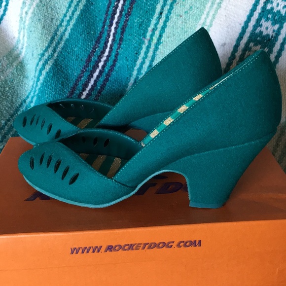 Rocket Dog Shoes Rocket Dog Go Go Wooly 5sretro Style Deep Teal